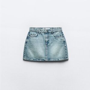 Zara Denim Mini Skirt
